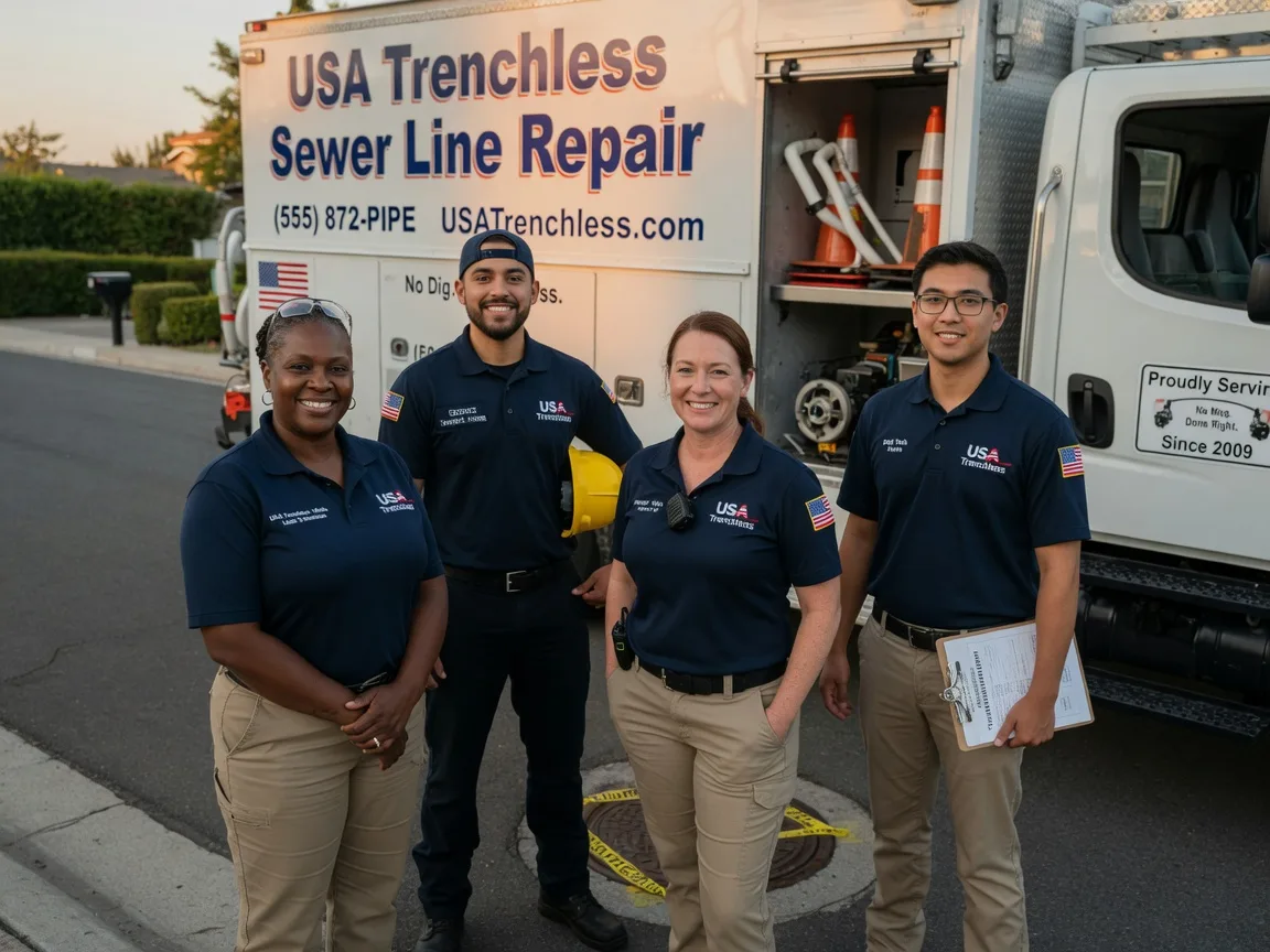 Sewer Line Repair company in Hoffman, NC